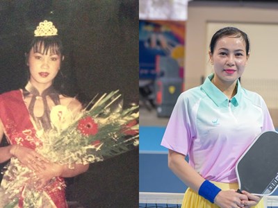 Từ vương miện Hoa hậu ảnh đến sân đấu pickleball 
