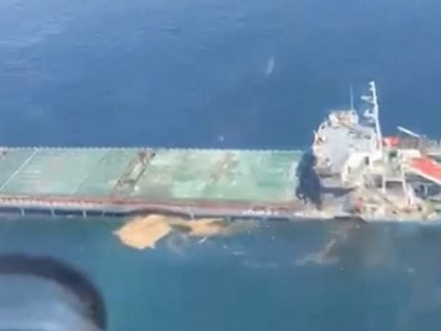 Tàu chở ngũ cốc Thổ Nhĩ Kỳ bị drone tấn công và chìm ở Biển Đen