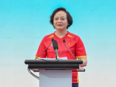 Phó Thủ tướng Phạm Thị Thanh Trà: “Mỗi người dân lựa chọn ít nhất một môn thể thao để tập luyện thường xuyên“