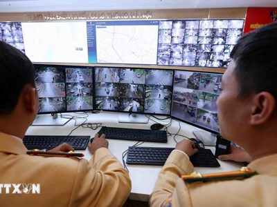 Người dân có thể nhận thông báo phạt nguội và quét mã QR nộp phạt qua VNeTraffic mà không cần đến trụ sở công an