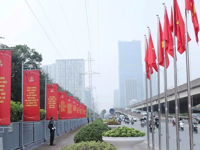 Cấm đường phục vụ Đại hội XIV: Những tuyến cần tránh và lộ trình nên đi