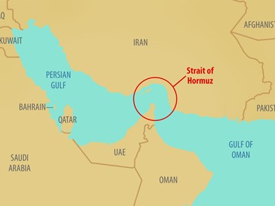 Mỹ ra khuyến cáo hàng hải tại eo biển Hormuz giữa căng thẳng với Iran