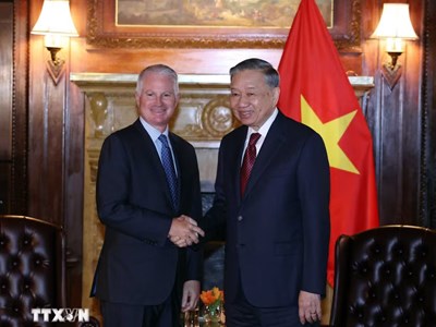 Tổng Bí thư, Chủ tịch nước Tô Lâm tiếp lãnh đạo một số tập đoàn Hoa Kỳ