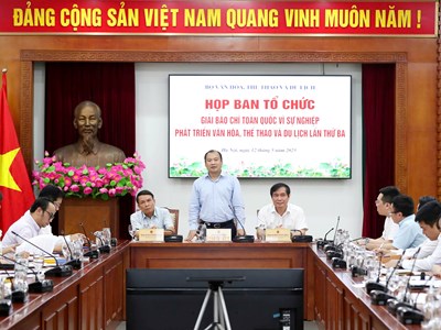 Tiếp tục khẳng định uy tín, vị thế của Giải Báo chí toàn quốc “Vì sự nghiệp phát triển Văn hóa, Thể thao và Du lịch“