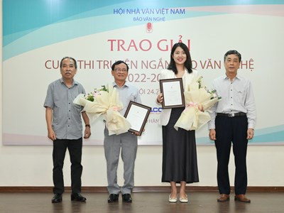 Tình yêu văn chương vẫn cháy bền bỉ trong lòng người viết