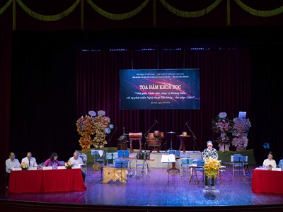 Nhà giáo Nhân dân, nhạc sĩ Hoàng Kiều với sự phát triển của sân khấu, âm nhạc Chèo