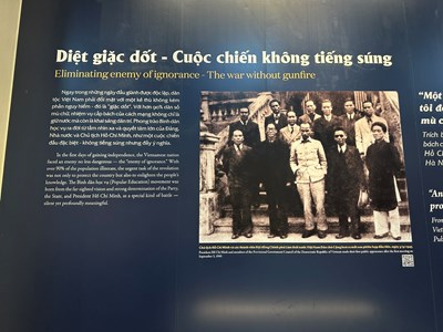 Nhân chứng kể chuyện ở lớp Bình dân học vụ cách đây hơn 70 năm