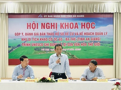 Di tích quốc gia đặc biệt Óc Eo- Ba Thê hướng tới Di sản văn hóa thế giới