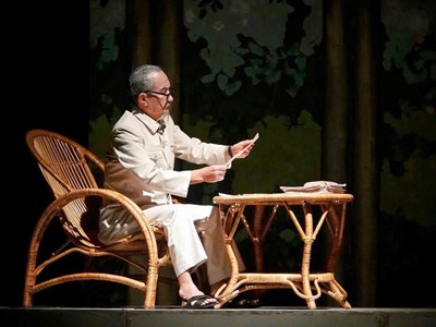 NSƯT Văn Hải hoá thân hình tượng Chủ tịch Hồ Chí Minh tại “Concert Quốc gia”