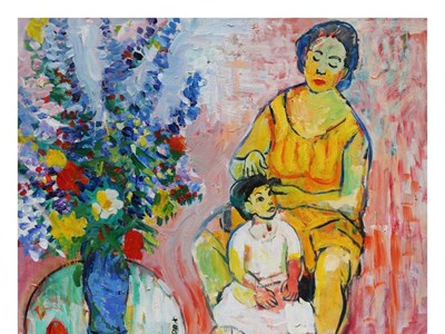 Họa sĩ Đỗ Sơn và những gam màu trẻ trung, phóng khoáng ở tuổi ngoài 80