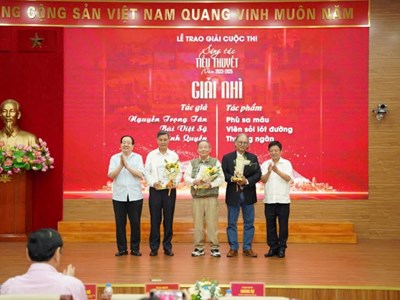Tôn vinh những cây bút góp phần làm giàu diện mạo tiểu thuyết Việt