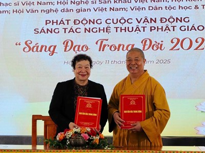 “Sáng đạo trong đời” – Hành trình lan tỏa ánh sáng Phật pháp bằng nghệ thuật