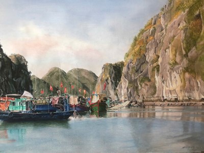 Nguyễn Đức Quang – Trở về với hội họa, trở về với chính mình