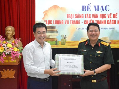 Những câu chuyện mới về người lính từ Trại sáng tác văn học năm 2025