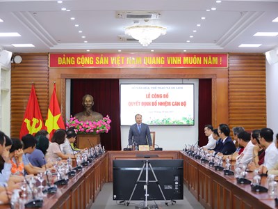 Công bố quyết định bổ nhiệm hai Phó Cục trưởng thuộc Bộ VHTTDL