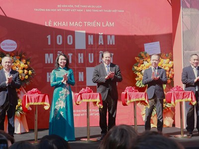 150 tác phẩm hội tụ tại triển lãm “100 năm Mỹ thuật hiện đại”