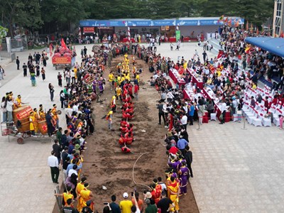 Giao lưu, trình diễn thực hành di sản Kéo co