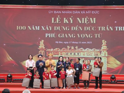 Một thế kỷ Đền Đức Trần triều - Dấu ấn lịch sử, tâm linh trên đất Mỹ Đức