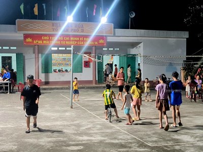 Thái Nguyên xây dựng nhà văn hóa, trung tâm thể thao, nâng cao đời sống tinh thần người dân