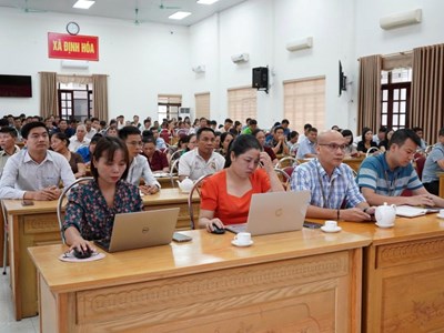 Ứng dụng chuyển đổi số trong quản lý, giám sát các chương trình giảm nghèo ở Thái Nguyên