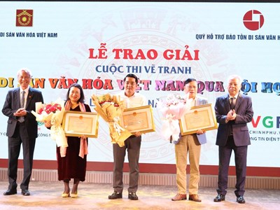 Trao giải Cuộc thi vẽ tranh “Di sản văn hoá Việt Nam qua hội hoạ” lần thứ II – năm 2025