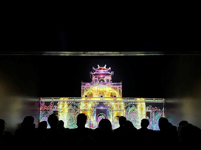 Trải nghiệm Kinh đô Thăng Long bằng công nghệ 3D mapping