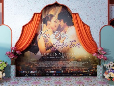 Công chiếu “Vạn dặm yêu em” - bộ phim về chuyện tình xuyên biên giới Việt – Ấn