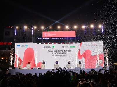 Khai mạc Chương trình “Tụ hội Sáng tạo - Hành trình đến Lễ hội Thiết kế Sáng tạo Hà Nội 2026”