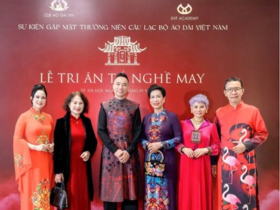 Lễ giỗ và tri ân Tổ nghề may - giữ đạo nghề, lan tỏa giá trị áo dài Việt