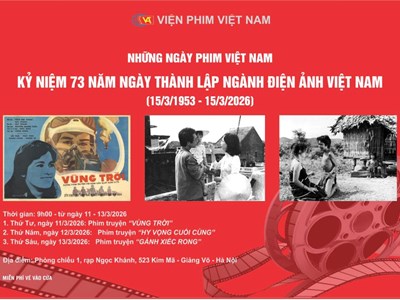 Chiếu miễn phí 3 bộ phim đặc biệt chào mừng Ngày truyền thống ngành Điện ảnh