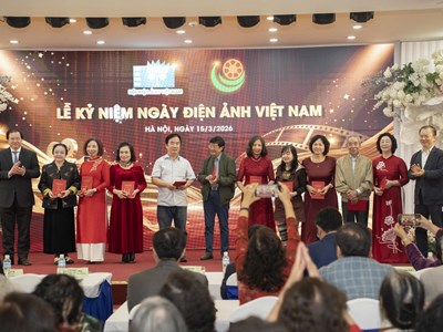 215 nghệ sĩ nhận kỷ niệm chương Vì sự nghiệp điện ảnh