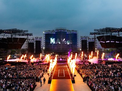 Dấu ấn công nghệ tại siêu concert “Đấu trường sấm”