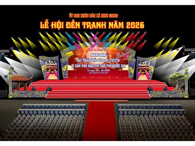 Khai hội Đền Tranh xuân 2026 sẽ được tổ chức với nhiều nghi lễ đặc sắc