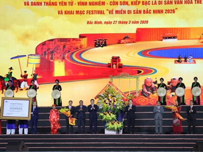 Đón bằng UNESCO cho tranh Đông Hồ, Bắc Ninh khai hội “Về miền di sản 2026”