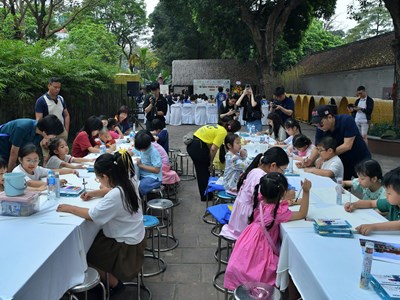 Lan toả tình yêu di sản đến thiếu nhi qua cuộc thi vẽ “Di sản trong mắt em”