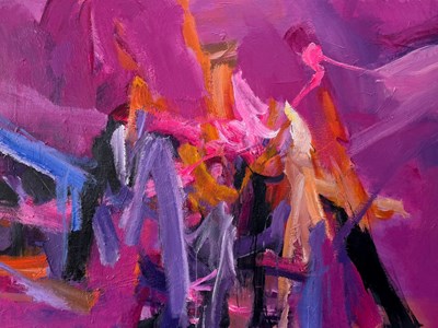 “Sắc màu phiêu lãng”: Dấu ấn bút lực và cảm xúc thăng hoa của họa sĩ Nguyễn Đức Quang