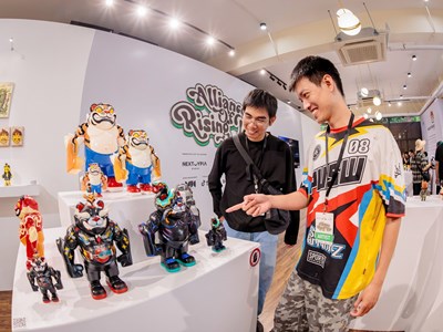 Triển lãm A.R.T SHOW quy tụ hơn 50 nghệ sĩ Art Toys châu Á