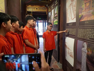 Đưa di sản Quốc Tử Giám đến gần hơn với công chúng