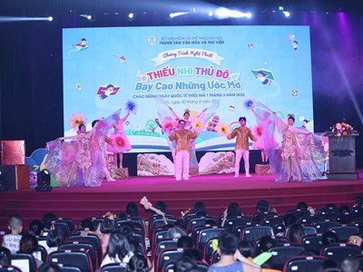 Nhiều hoạt động đặc sắc dành cho thiếu nhi “Bay cao những ước mơ“