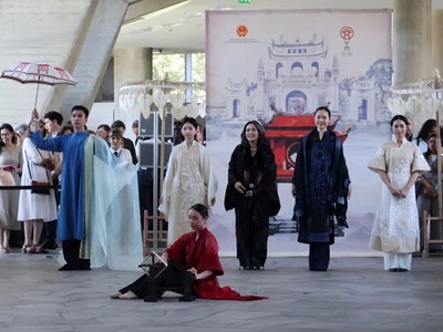 Lan tỏa giá trị văn hóa, di sản Việt Nam tại Trụ sở UNESCO