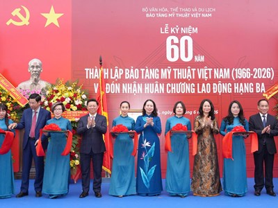 Bảo tàng Mỹ thuật Việt Nam giới thiệu 60 tác phẩm tiêu biểu trong Bộ sưu tập mới