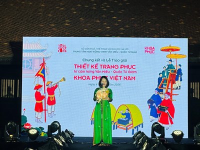 Đưa di sản Văn Miếu – Quốc Tử Giám vào ngôn ngữ thời trang đương đại