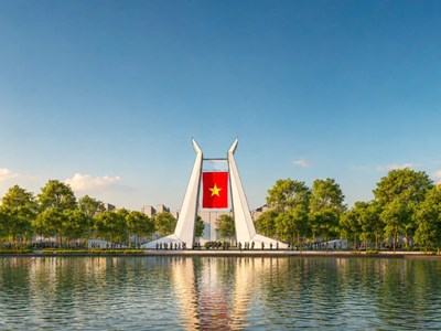 Hồ Gươm và câu chuyện có thêm “Khải hoàn môn“