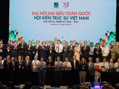 Hội Kiến trúc sư Việt Nam cần kiến tạo không gian phát triển hài hòa, bền vững