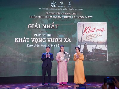 Trao 240 triệu đồng cho 13 giải thưởng Phim ngắn