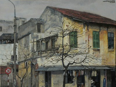 Hà Nội trong tranh Phạm Bình Chương - Lưu giữ những ký ức phố phường