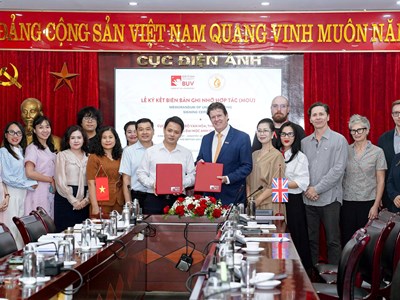 Cục Điện ảnh hợp tác với Trường Đại học Anh quốc đào tạo nhân lực chất lượng cao