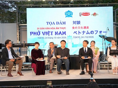 Quảng bá di sản phở Việt Nam tại Nhật Bản