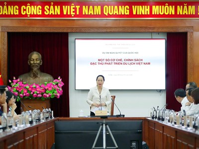 Thúc đẩy du lịch phát triển đột phá, hiệu quả trong thời kỳ mới