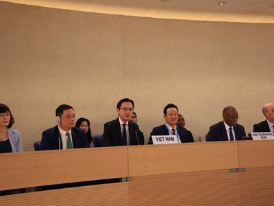 Thông qua Báo cáo quốc gia UPR chu kỳ IV của Việt Nam